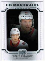 2019-20 Upper Deck Portraits #P42 Vitaly Abramov
